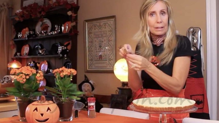 Tarta de queso, de Halloween!!!!