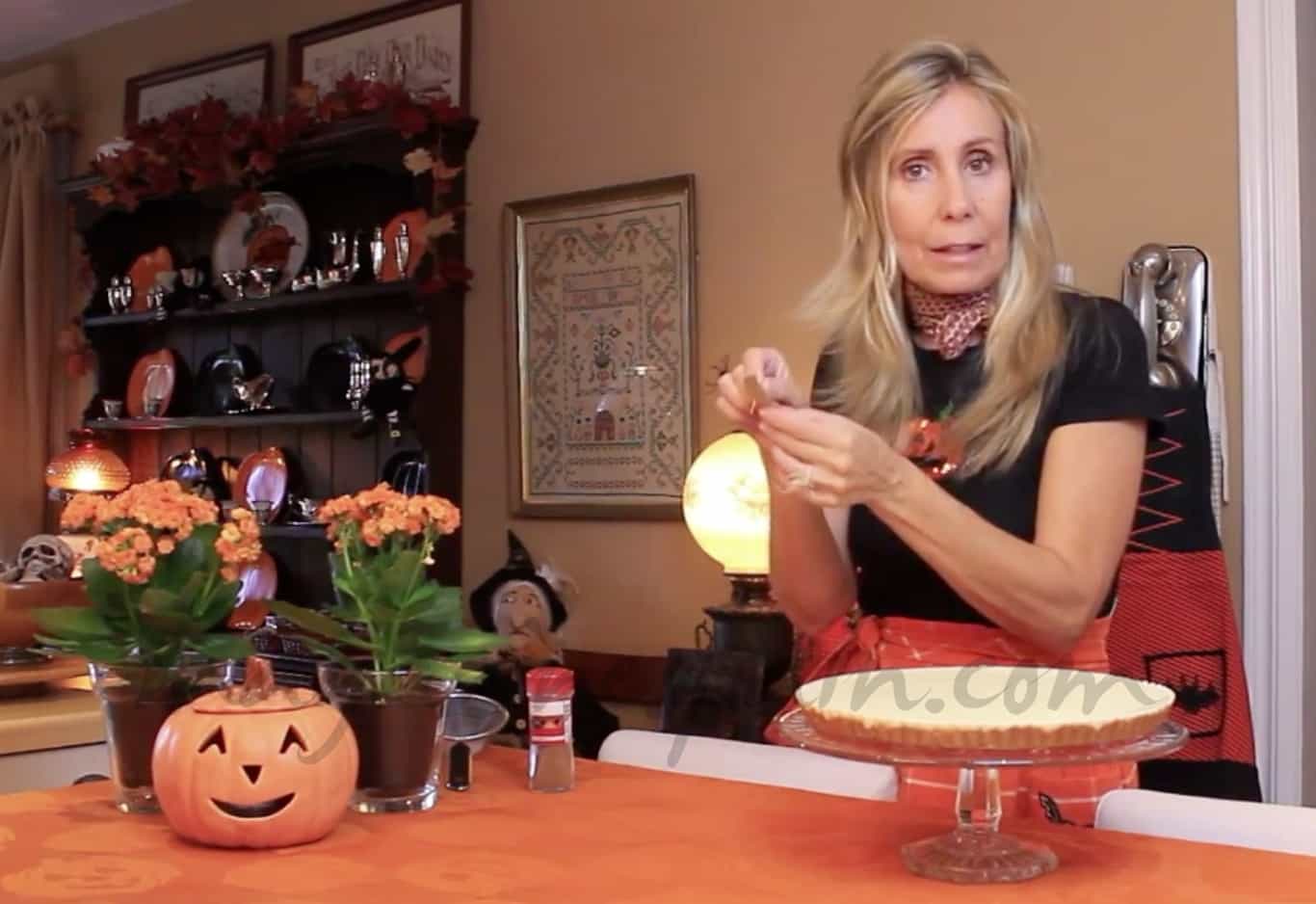 Tarta de queso, de Halloween!!!!