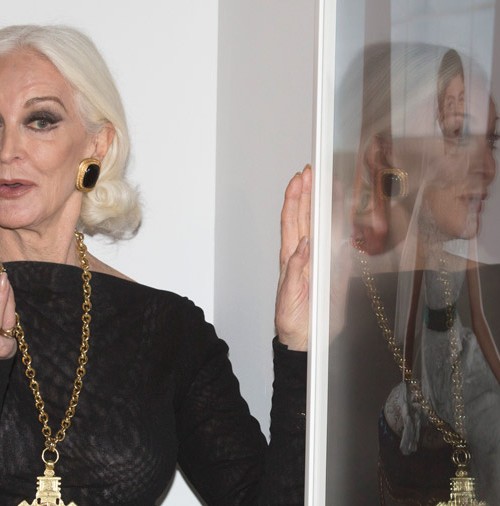 Carmen Dell’ Orefice la modelo «más antigua» del mundo