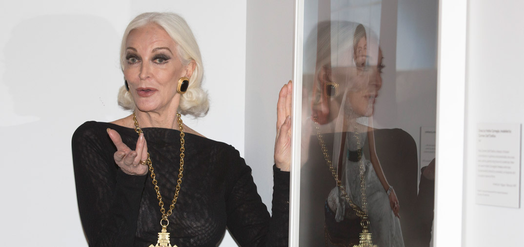 Carmen Dell’ Orefice la modelo «más antigua» del mundo