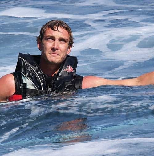 Pierre Casiraghi un apasionado del «flyboard»