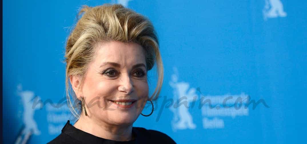 A sus 70 años, Catherine Deneuve en ropa interior para «The New York Magazine»