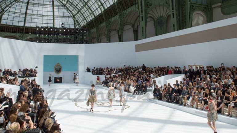 Karl Lagerfeld y Chanel en París