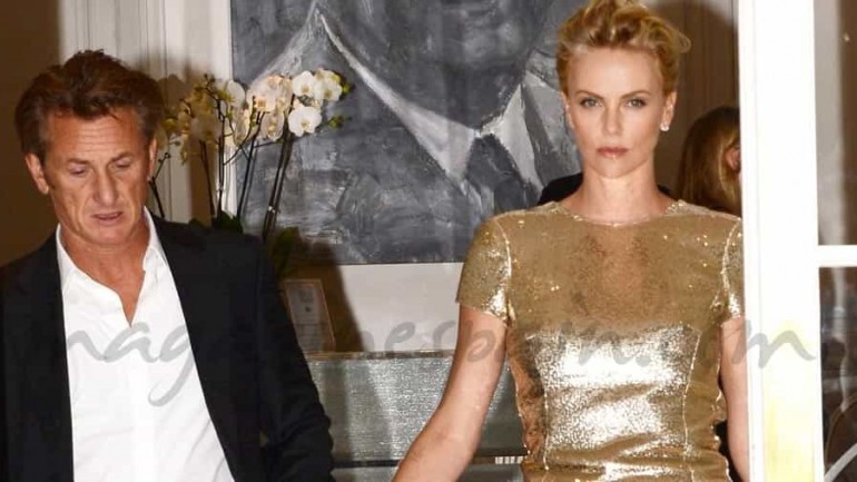 Sean Penn y Charlize Theron, boda e hijo a la vista