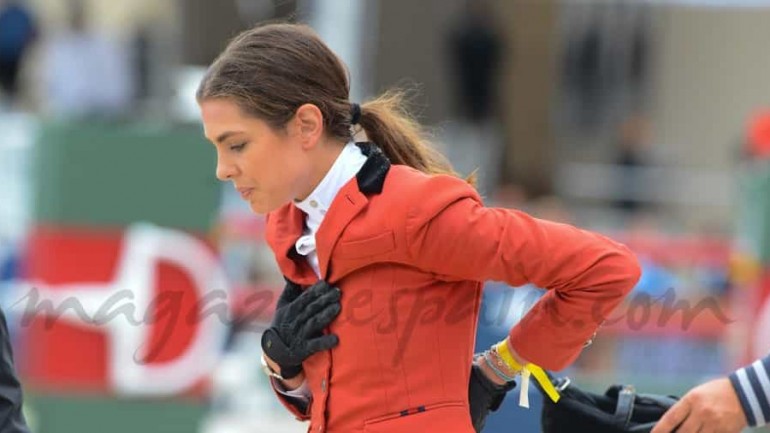 La caída de la princesa Carlota Casiraghi