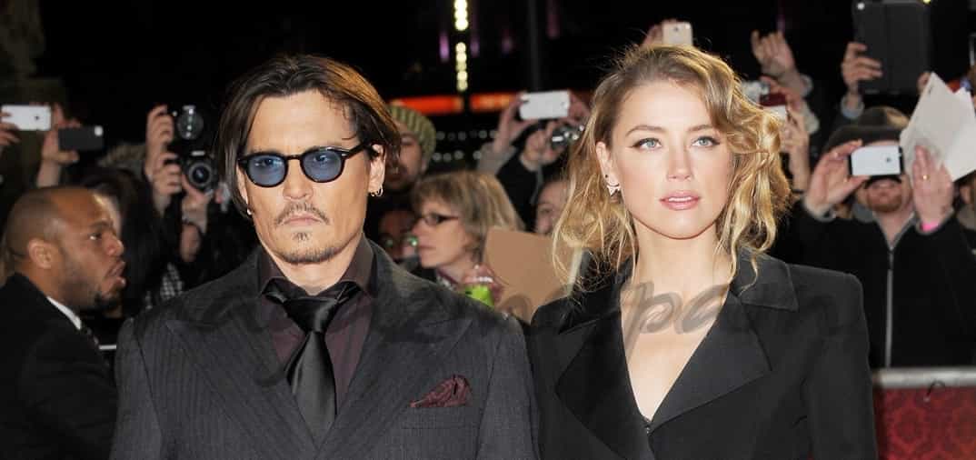 Johnny Depp, con unos kilos de más, presume de novia