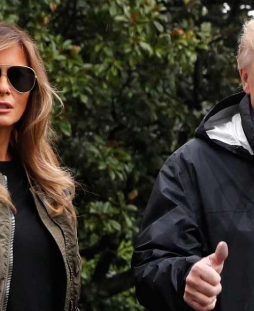 Los «polémicos» tacones de Melania Trump