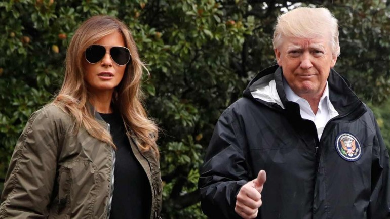 Los «polémicos» tacones de Melania Trump