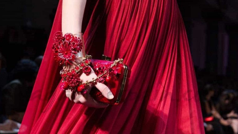 El diseñador libanés Elie Saab, en la «París Fashion Week»