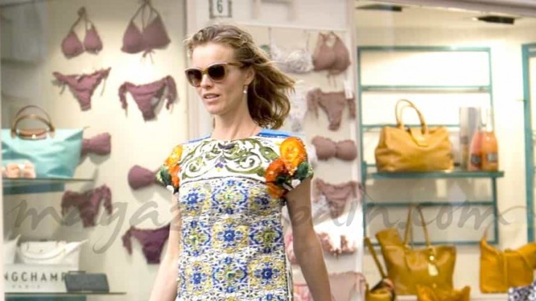 La comodidad de Eva Herzigova