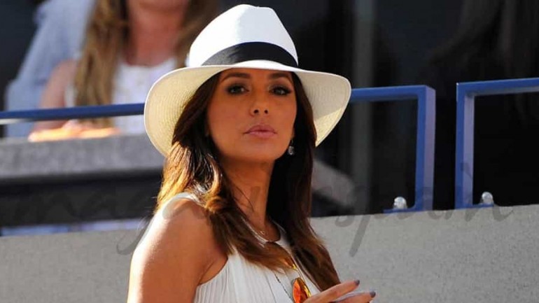 Eva Longoria celebra el triunfo de Serena Williams