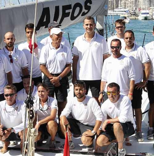 Felipe VI, en la 33 Copa del Rey Mapfre