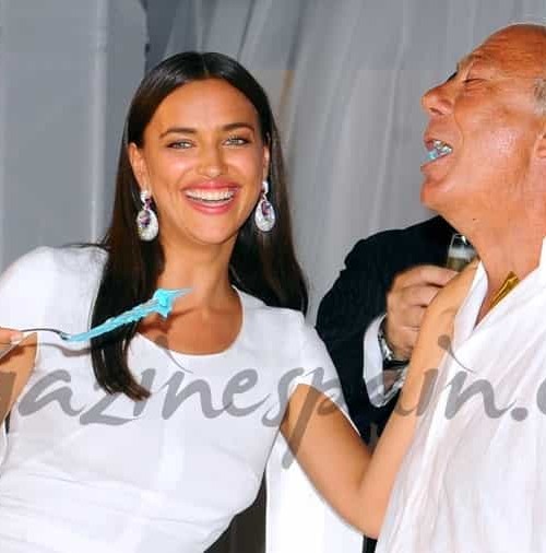 Irina Shayk, madrina de honor en la fiesta de cumpleaños del billonario Fawaz Gruosi