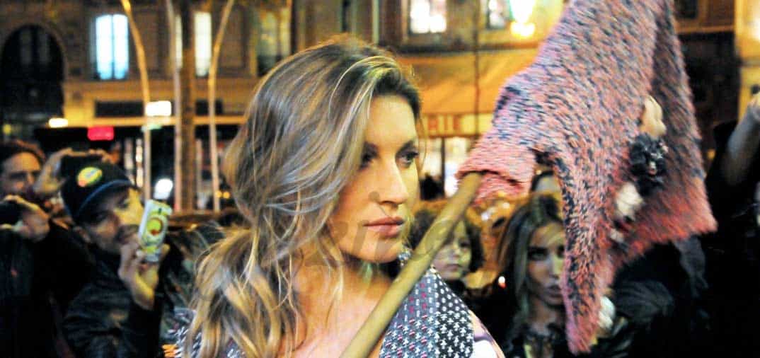 Gisele Bündchen, finaliza el rodaje de Chanel nº 5 por las calles de París