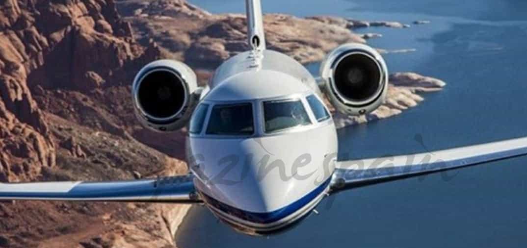 El nuevo avión de Critiano Ronaldo, «Gulfstream G200»