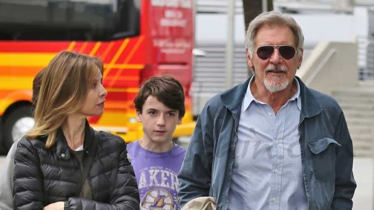 Harrison Ford y Calista Flockhart 4 años juntos