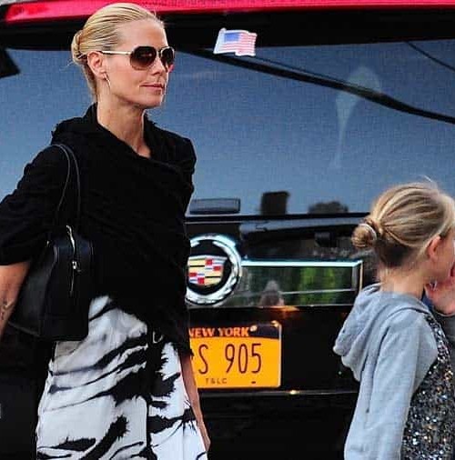 Heidi Klum ejerce de madre