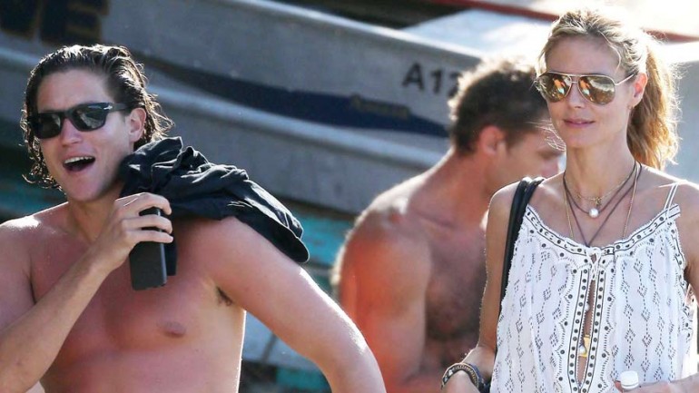 Heidi Klum y Vito Schnabel vacaciones navideñas