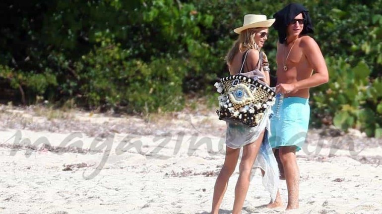 Heidi Klum (41) y Vito Schnabel (28), reciben juntos el 2015