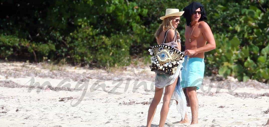 Heidi Klum (41) y Vito Schnabel (28), reciben juntos el 2015