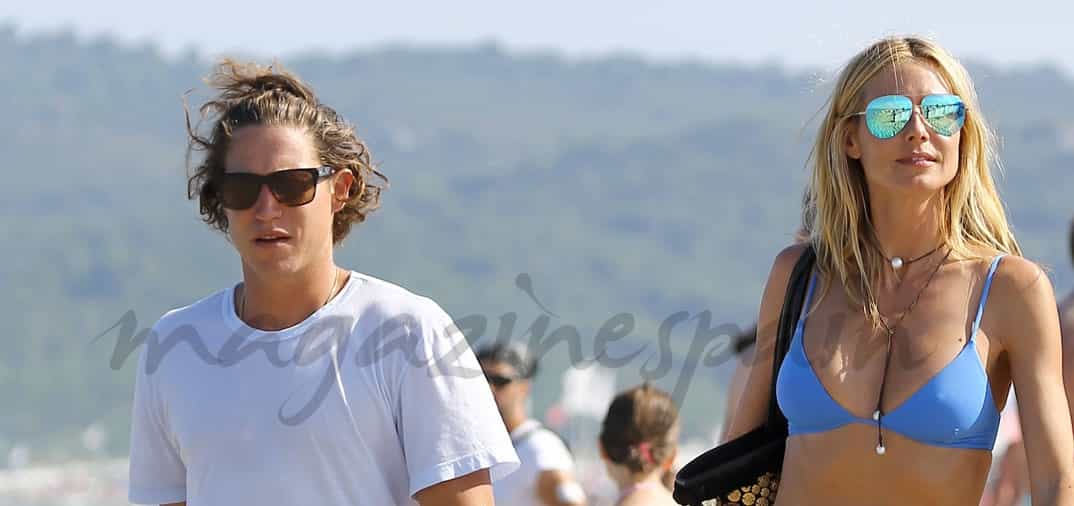 Heidi Klum y su joven novio, vacaciones en Saint Tropez