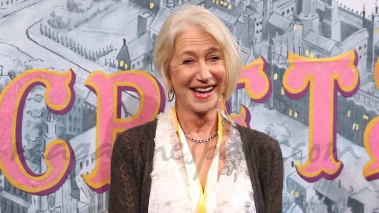 Helen Mirren «la mujer del año» en Harvard