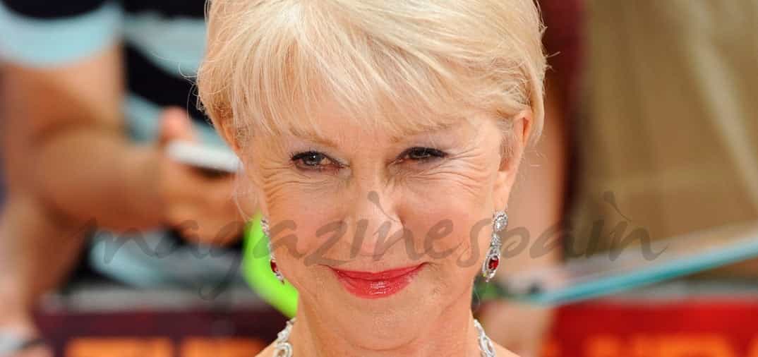 Helen Mirren confiesa que tiene párkinson