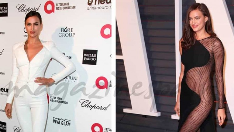 Irina Shayk en blanco y negro