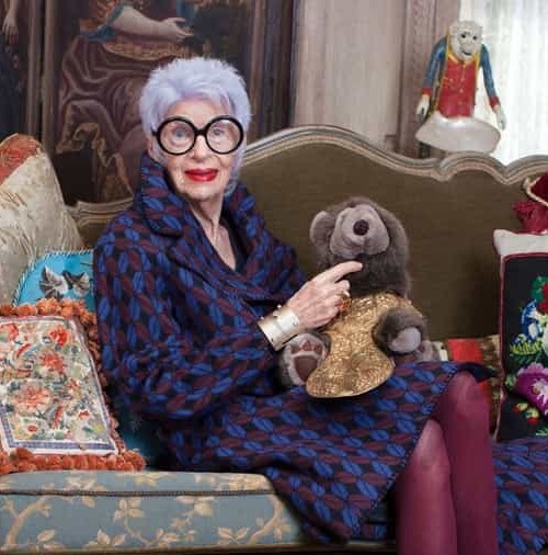 Iris Apfel, una leyenda viva de estilo