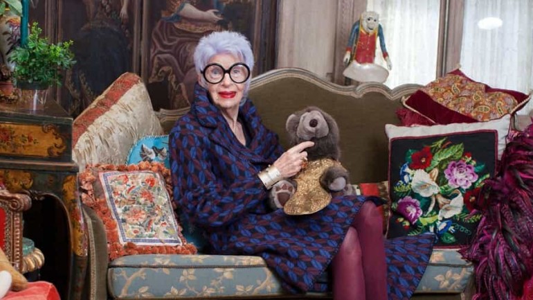 Iris Apfel, una leyenda viva de estilo