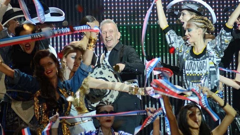 Espectacular final de la París Fashion Week con: «Jean Paul Gaultier»