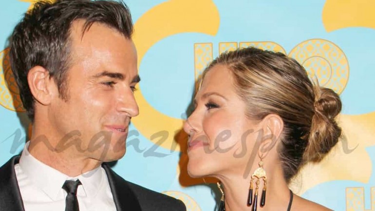 Jennifer Aniston y Justin Theroux, demostraron en los «Globos de Oro»,  su amor