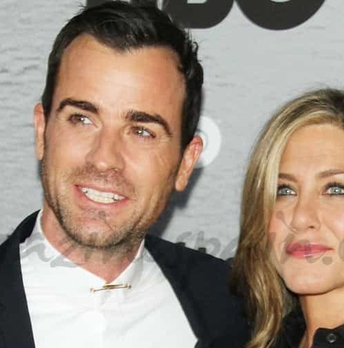 Jennifer Aniston y  Justin Theroux amor dentro y fuera de la pequeña pantalla