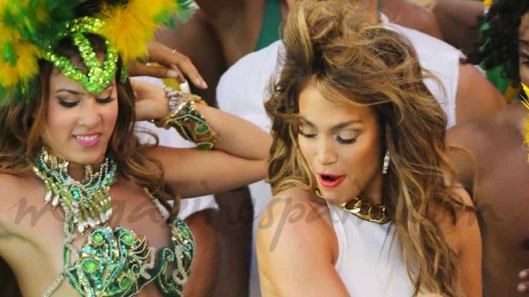 Jennifer López graba la canción del Mundial de Brasil