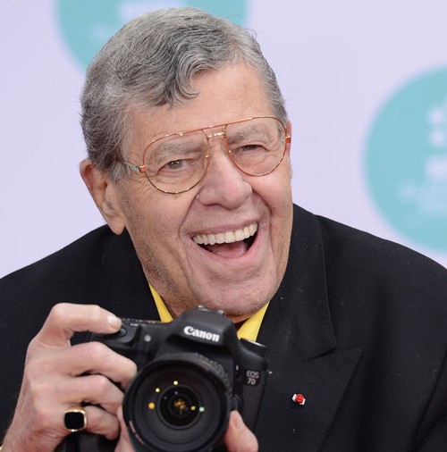 Jerry Lewis en el Paseo de la Fama