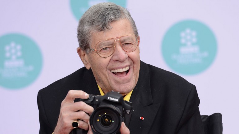 Jerry Lewis en el Paseo de la Fama