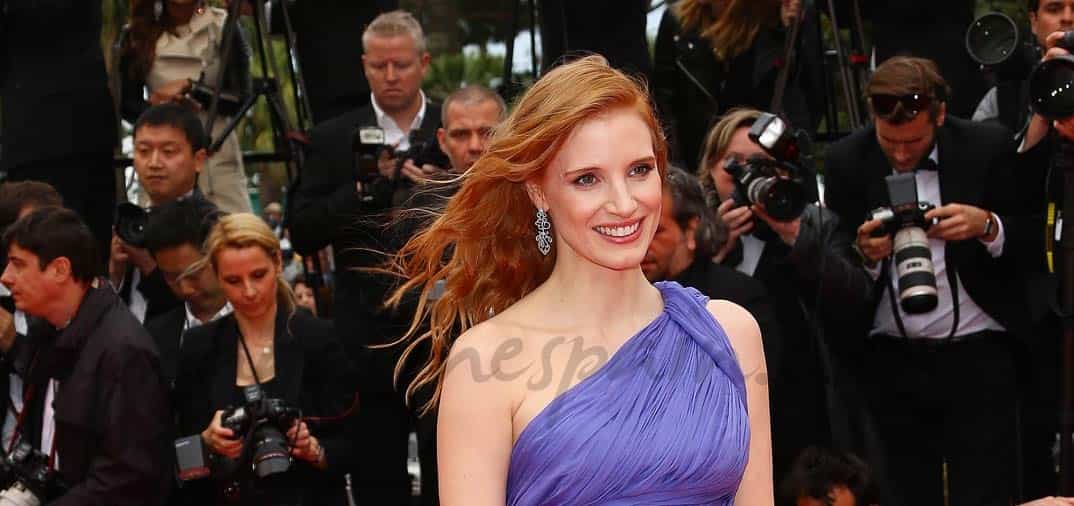 Jessica Chastain, la más solicitada en Cannes