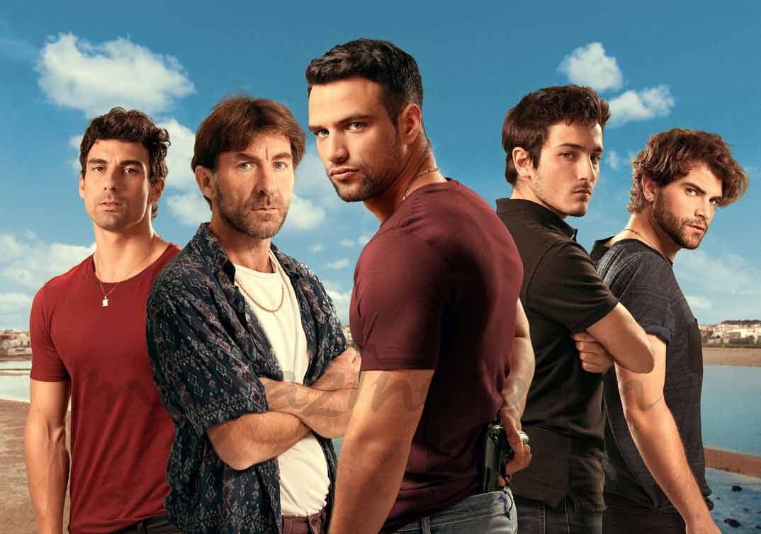 Jesús Castro, Christian Sánchez, Mikel Iglesias, Antonio de la Torre, Diego Domínguez- Perdóname Señor -© Mediaset