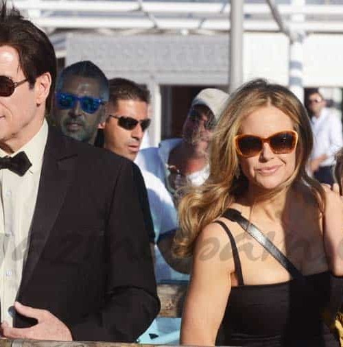 John Travolta, vacaciones con su mujer y su hijo en Venecia