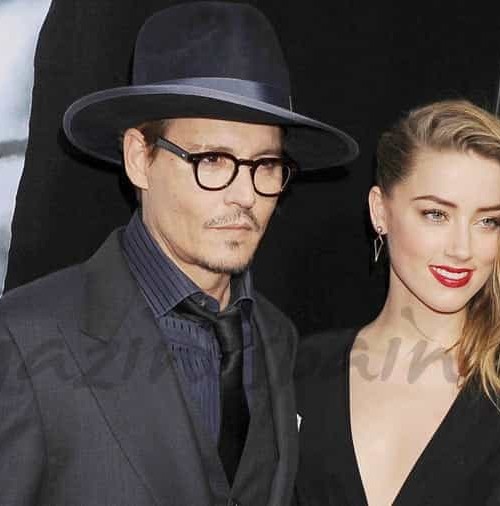 Johnny Deep y Amber Heard, segundo aniversario