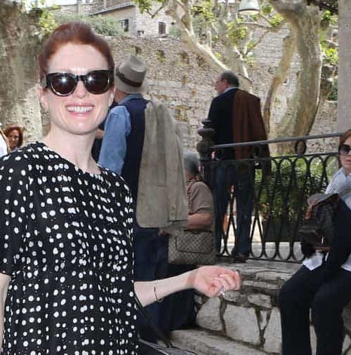 Julianne Moore, turista en Cannes