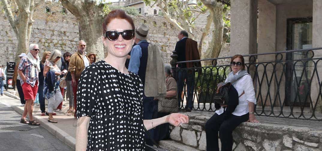 Julianne Moore, turista en Cannes