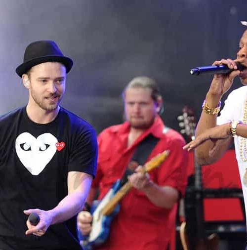 Justin Timberlake y Rihanna de concierto