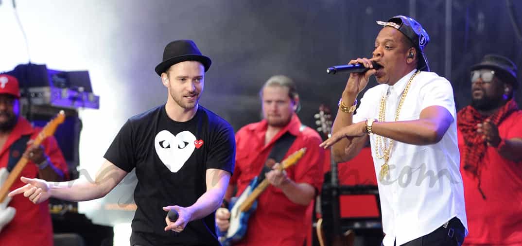 Justin Timberlake y Rihanna de concierto