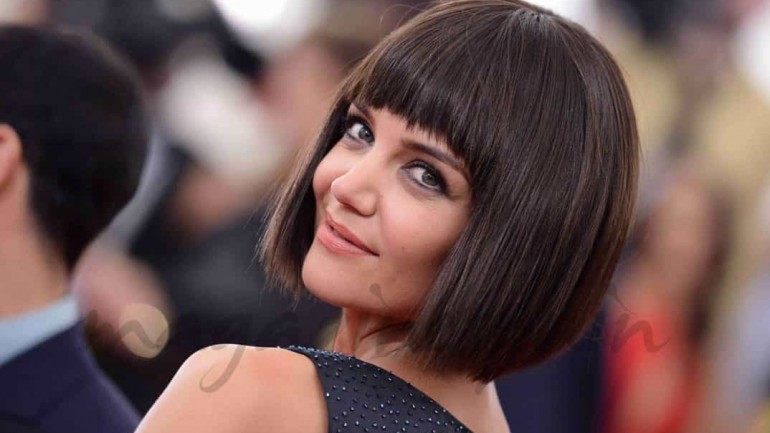 Katie Holmes primavera de colores