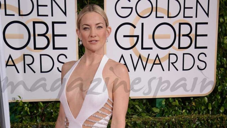 El vestido de Kate Hudson, triunfó en los Globos de Oro