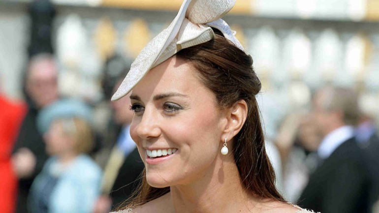 Kate Middleton, en el «Garden Party» de Buckingham Palace