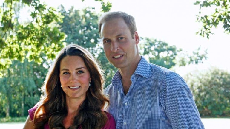 Kate y William presentan a su hijo