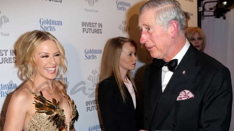 Kylie Minogue nos presenta a su joven novio