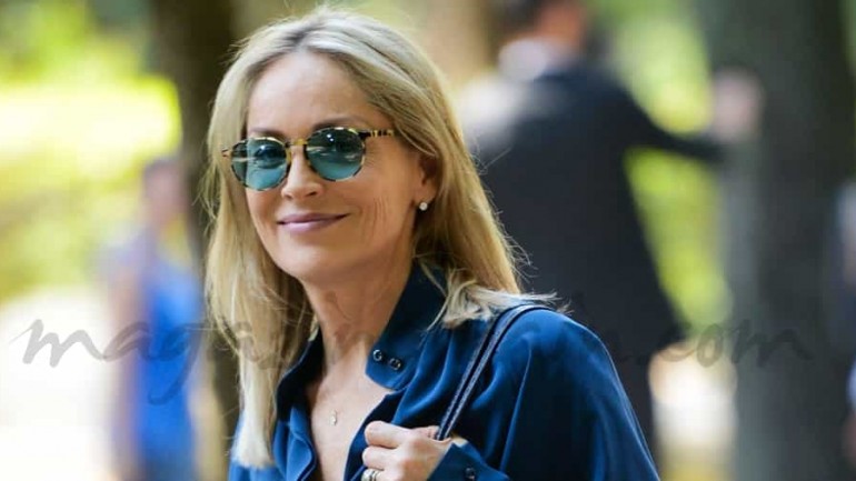 Sharon Stone seduce a su «chico de oro»